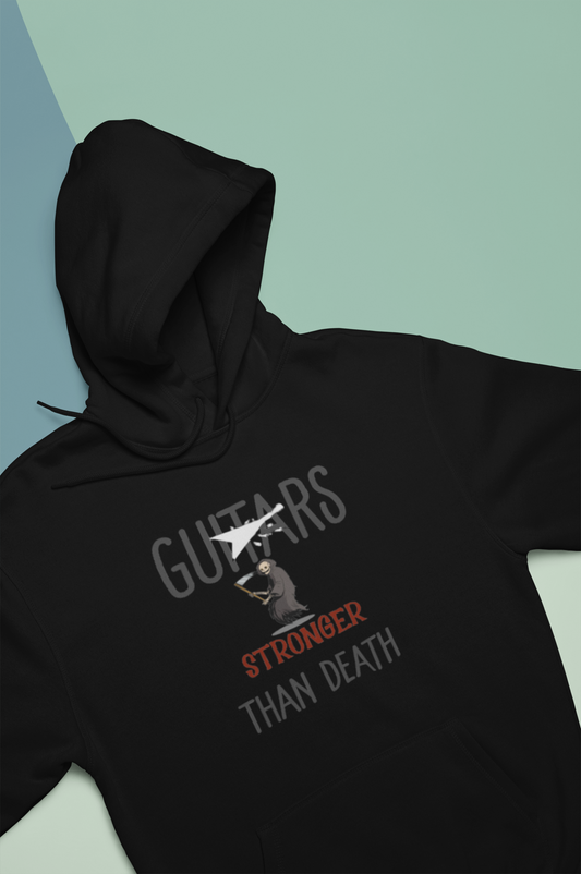 Guitars Stronger Than Death Unisex Hoodie