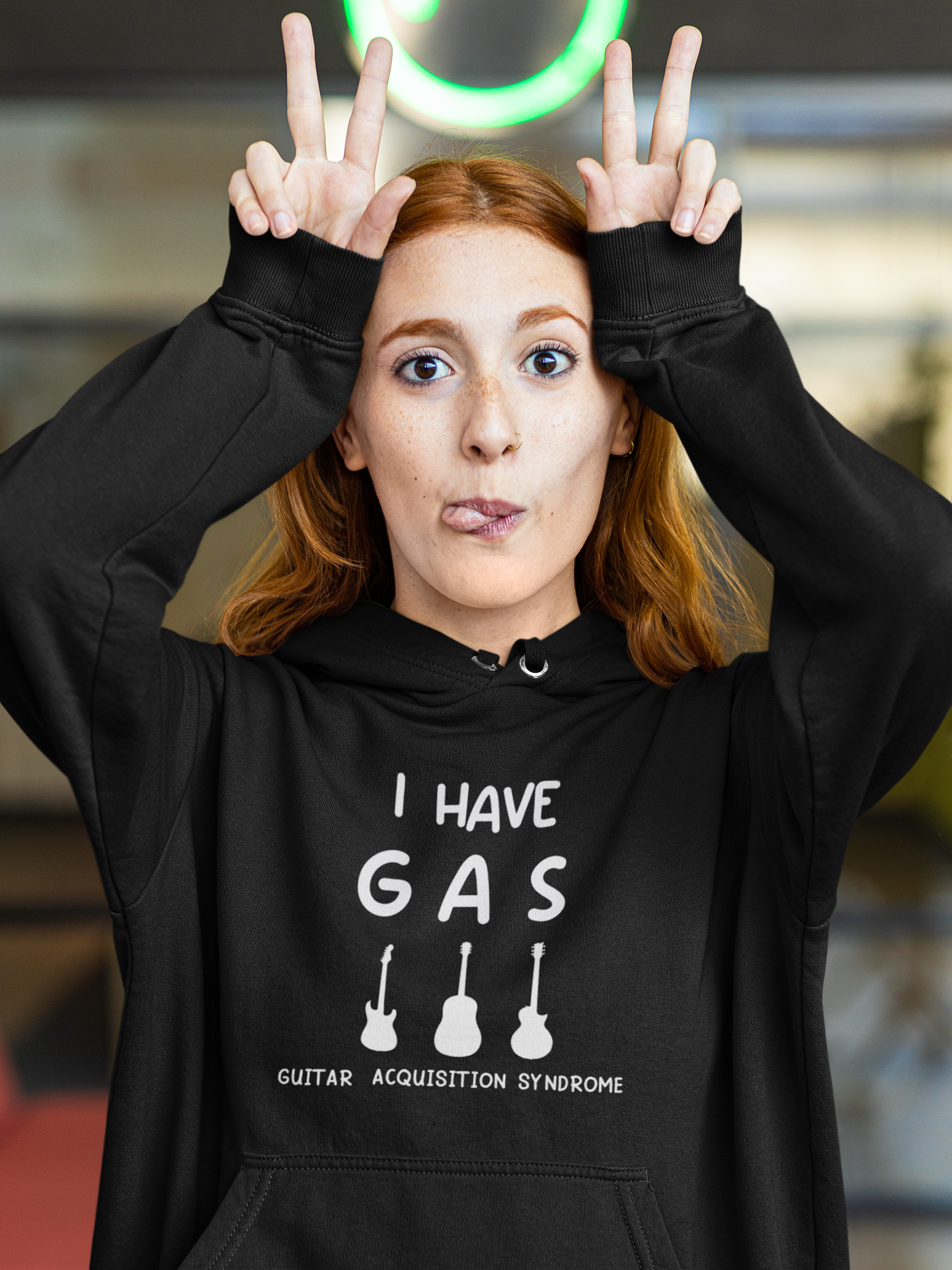 I Have GAS Guitar Acquisition Syndrome Unisex Hoodie